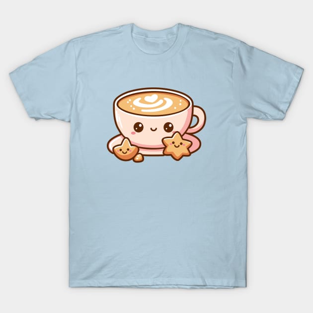 Cappuccino and biscuit T-Shirt by Arief Uchiha